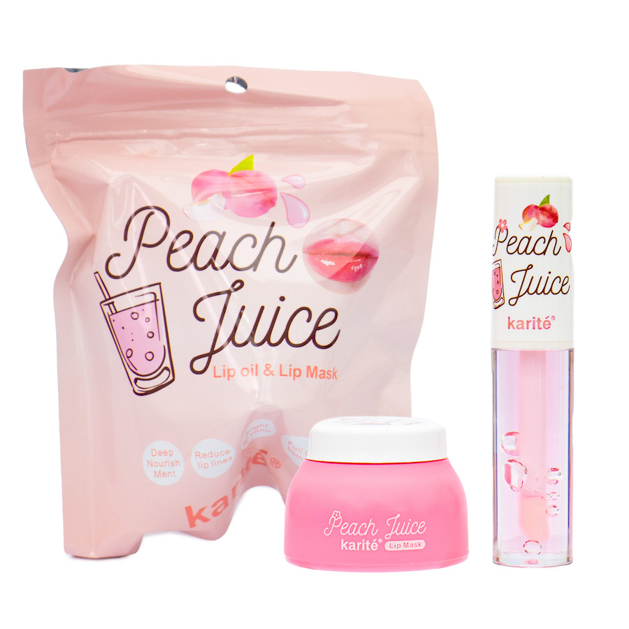 Kit De Labios Peach Juice Karite